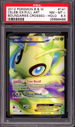 Celebi-EX graded PSA 8.5 for sale on eBay