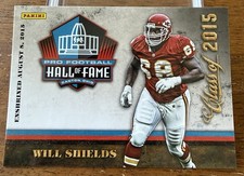 2015 Panini Hall Of Fame Class Of 2015 Will Shields Kansas City Chiefs
