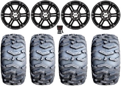 ITP SS212 14'' Wheels Black 26'' MotoForce Tires Polaris Sportsman