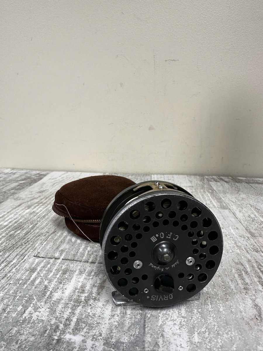 Vintage Orvis CFO III Fishing Fly Bait Reel W/Case -Made in