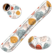 Upgraded Enlarge Keyboard Wrist Rest Pad, Ergonomic Keyboard and Mouse Wrist ...