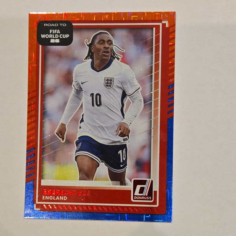 Panini Donruss Road to FIFA World Cup Eberechi Eze England #68 2025-26