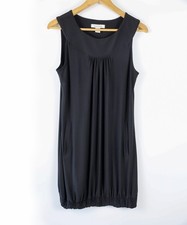 White House Black Market Dress, Black, Bubble Hem, Pockets, Sleeveless, Size M