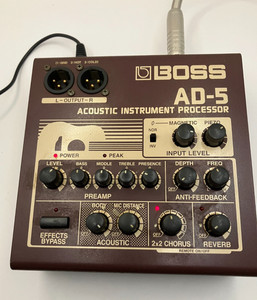 BOSS AD-5 アコースティックプロセッサー Boss AD-5 Acoustic Instrument Processor | Reverb