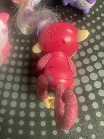 WowWee Fingerlings Unicorn, Monkey, Dragon , dolphin, Panda Lot Of 6