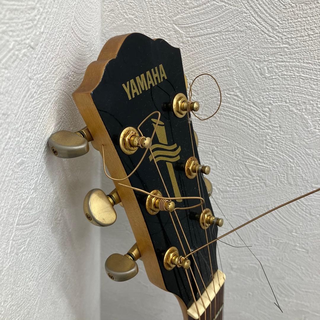 AEX-500 Yamaha アコースティックギター AEX-500｜Croquetteギター機材研究 ギターレビュー]Yamaha サンバースト ギター