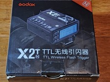 Godox X2T-N TTL 2.4G Flash Trigger for Nikon Bluetooth 1/8000s HS. Open Box