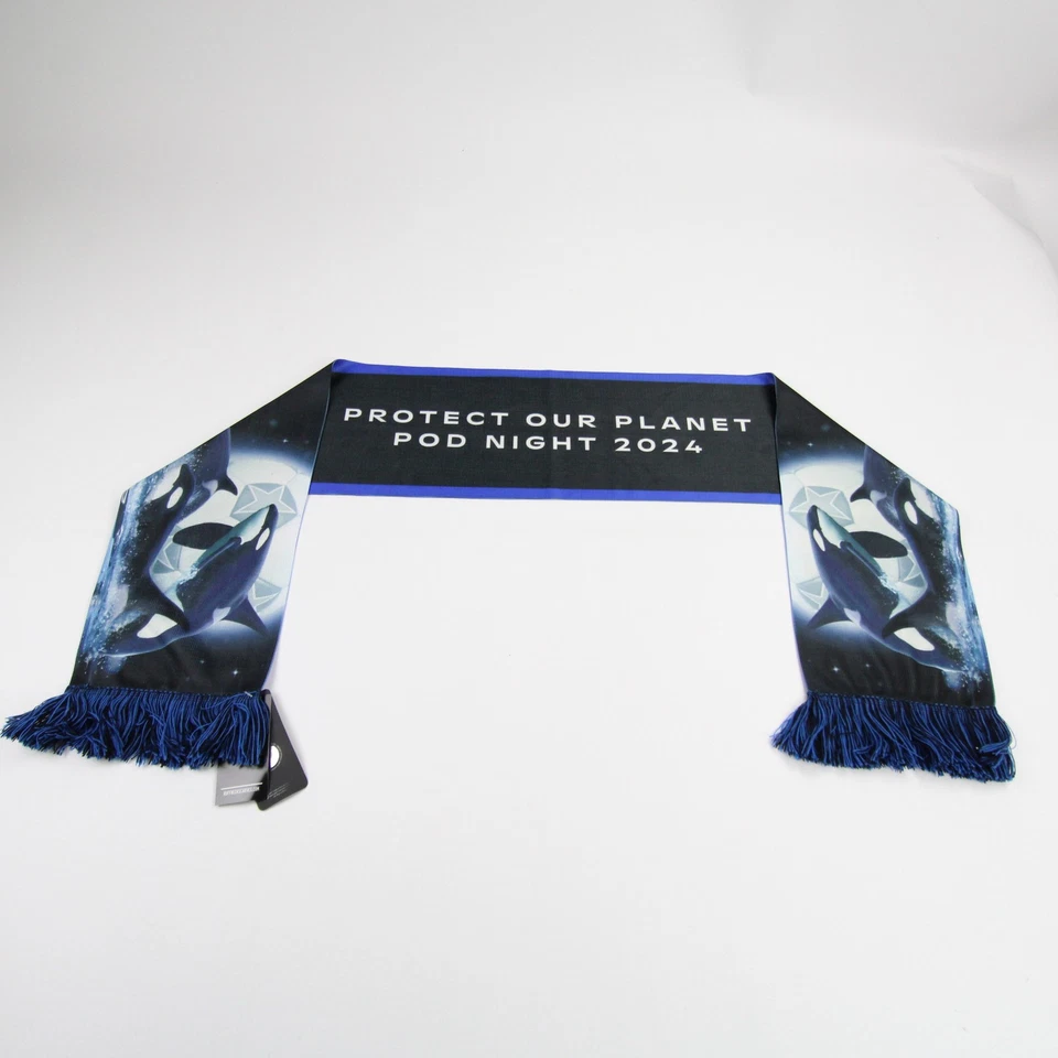 Seattle Sounders FC Ruffneck Scarf Socks Unisex Black/Blue Used Foto 2 de 4