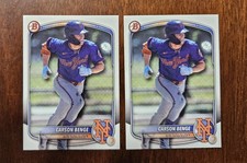 2025 Bowman Draft #BD-138 CARSON BENGE Prospect Paper (Lot x2) RC NY Mets