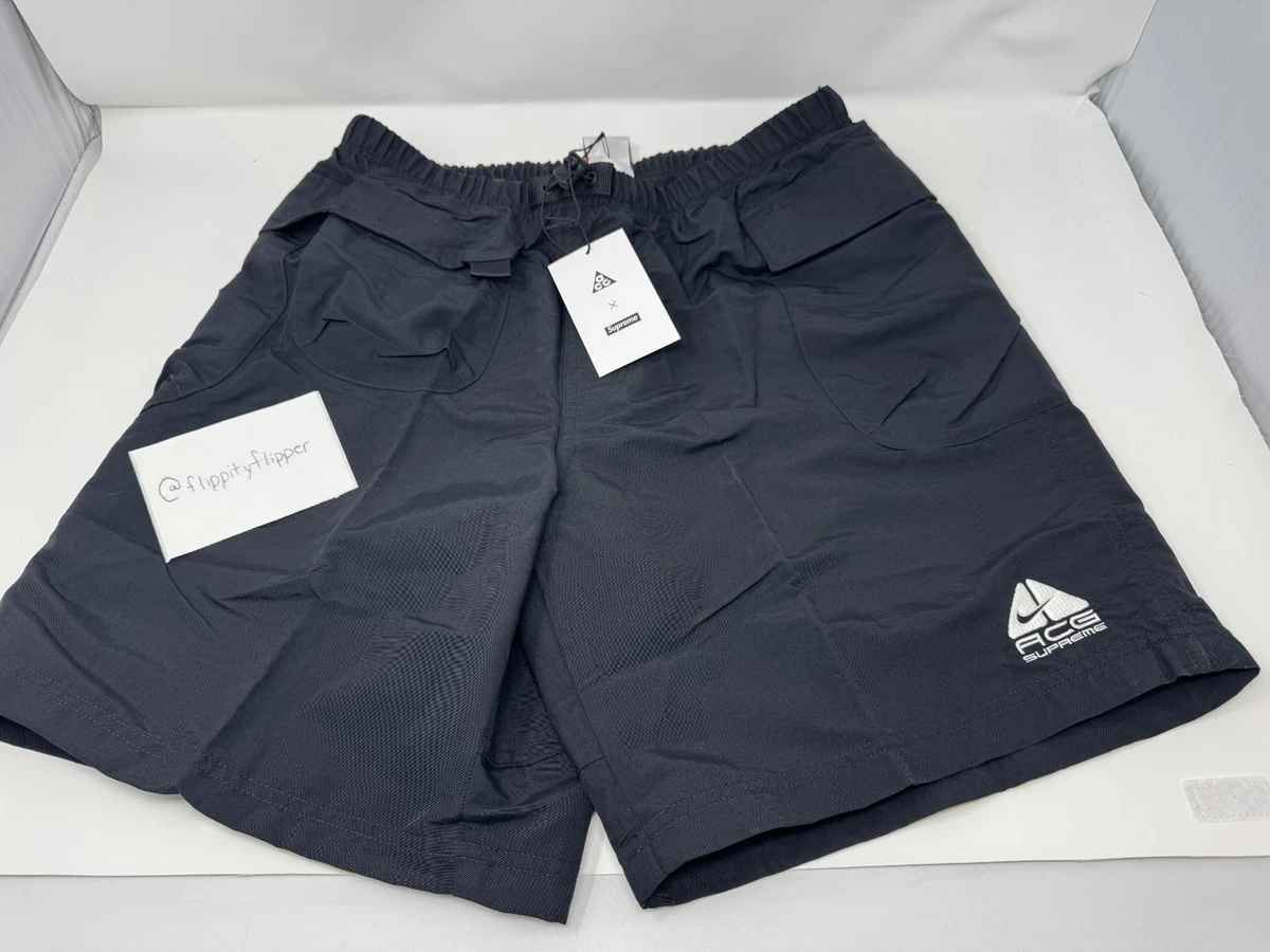 Supreme Nylon Black Shorts for Men for sale | eBay