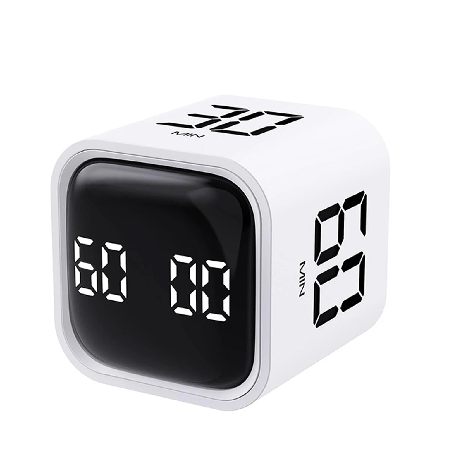 Rotating Pomodoro Timer 5,10,30, 60 Minutes Preset,Desk Productivity Flip Tim...