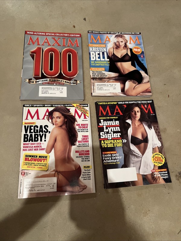 maxim magazines lot