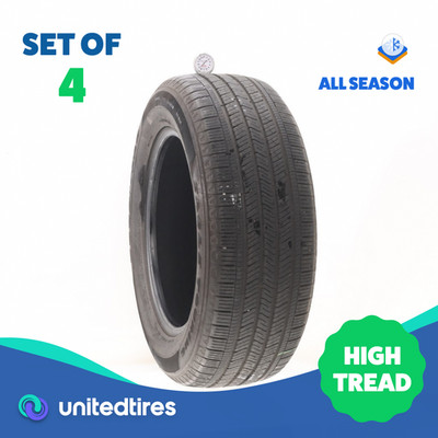 Set of (4) Used 255/60R18 Goodyear Eagle Touring 108H - 8.5-10/32 (1A2K5)
