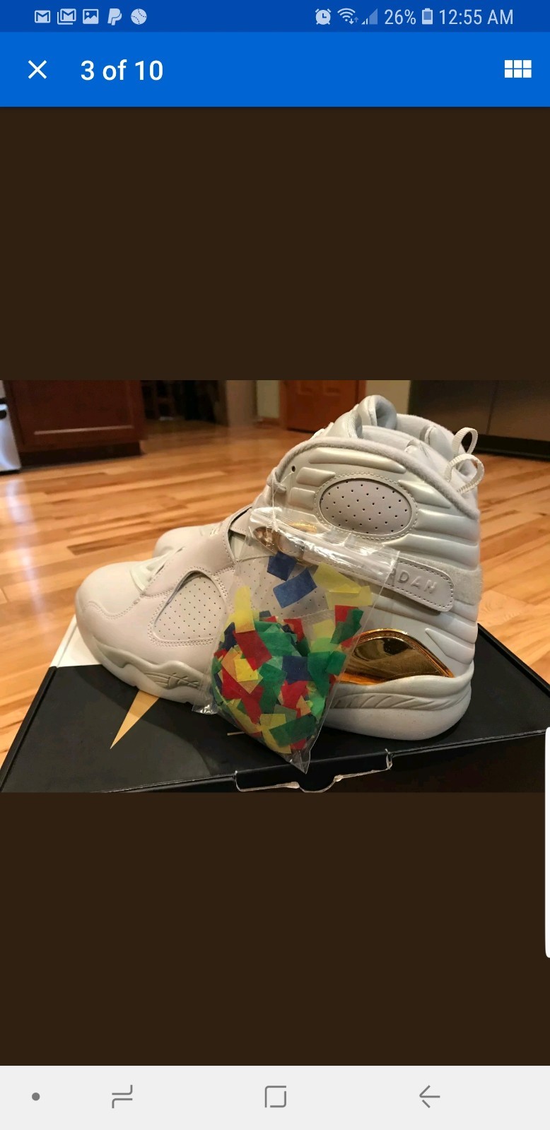 Nike air jordan retro 8 coriandoli c & c. Nike air jordan retro 8 coriandoli c & c.