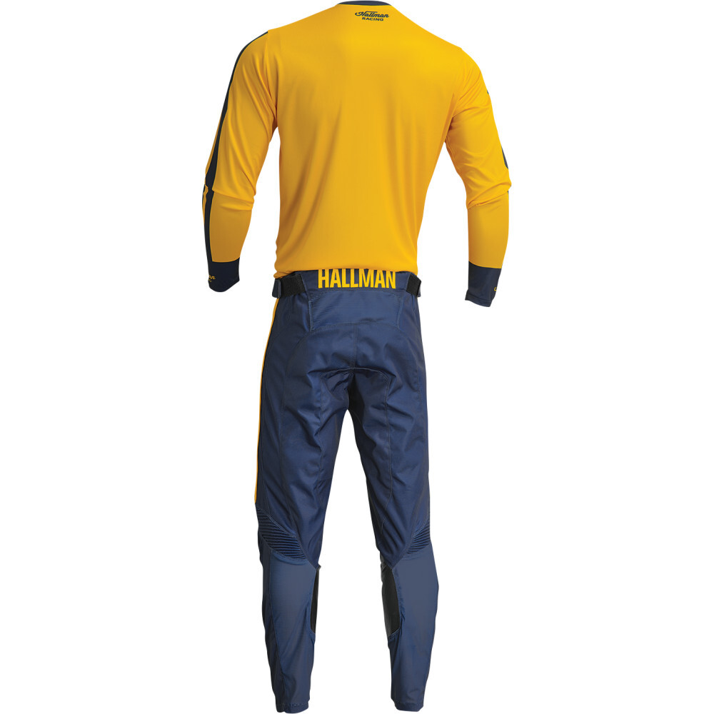 Thor Hallman Differ Roosted Jersey - Lemon/Navy | Small | eBay