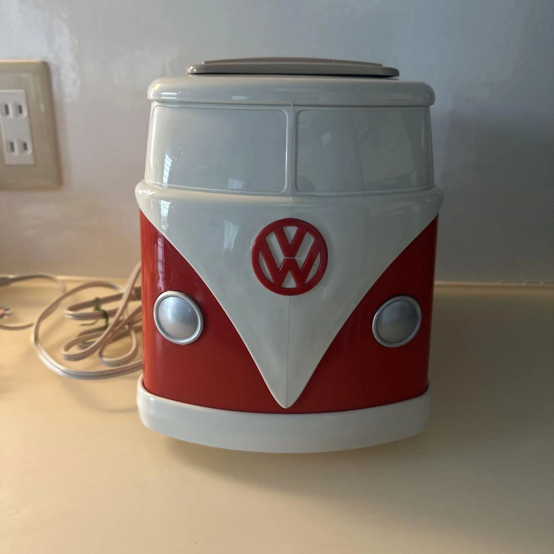 非売品 Volkswagen バス型トースター赤 非売品、未使用】VOLKSWAGEN フォルクスワーゲン バストースター 赤