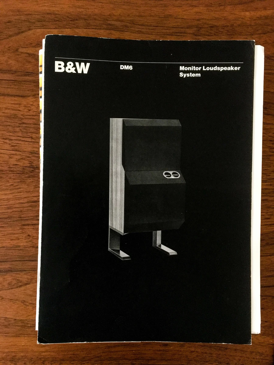 B&w dm6 best sale