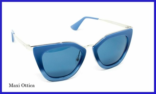 Occhiali da sole PRADA occhiale PR53SS donna a farfalla lenti azzurro gatto  moda | eBay