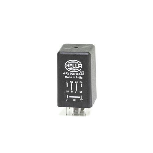 HELLA 4RV 008 188-581 Centralina, Tempo incandescenza - 12V - 10a