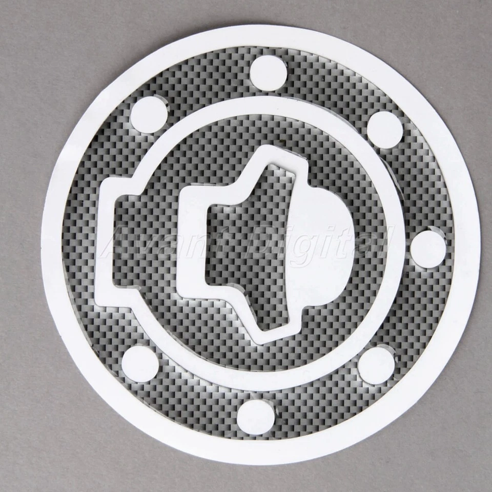 Para Suzuki GSF250 GSF400 GSF600 GSX1100 RG125 DR800 Tapa Combustible Gas Adhesivo Cubierta Foto 3 de 4