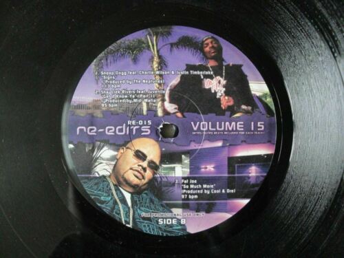Re-edits Volume 15 Hip-hop Vinyl Promo with Memphis Bleek "Like That" RE-015 EX - Picture 2 of 2