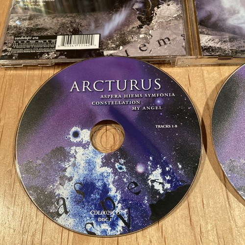 Arcturus - Aspera Hiems Symfonia Constellation My Angel 2CD 1st US press ulver - Foto 2 di 7