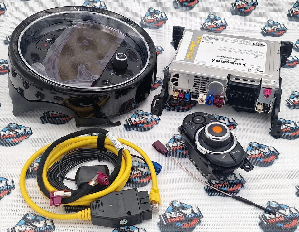 MINI F55 F56 F57 LCI PANTALLA TÁCTIL NAVEGACIÓN Sistema Entrynav2 con Apple CARPLAY Foto 3 de 4