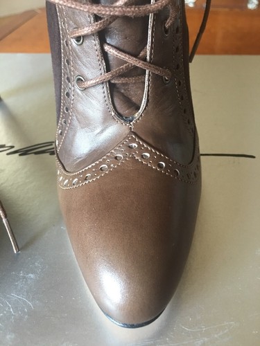 BRIAN ATWOOD Lace-up ANKLE BOOTS SZ 35,5 NIB - Picture 3 of 7
