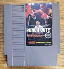 Mike Tyson's Punch-Out NES (Nintendo Entertainment System, 1987) Authentic