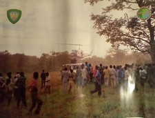 Poster Italfor Albatros Mozambico Brigata Julia Originale Commemorativo