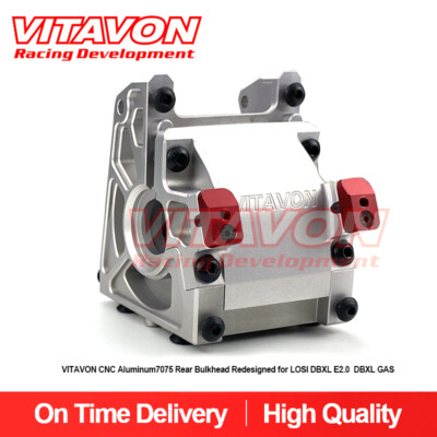 VITAVON CNC Alu7075 Rear Bulkhead For LOSI DBXL E2.0 DBXL GAS  1/5 3color