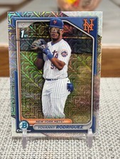 2024 Bowman Chrome #BCP-244 Yovanny Rodriguez (Mega Box Mojo) Bowman 1st