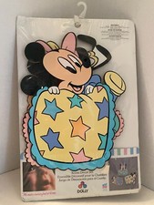 Vintage Baby Mickey Lot Disney Wall Room Decor 3 pcs. Sealed 3 pcs Minnie Pluto