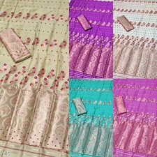 Women's Soft Silk Saree with Running Blouse