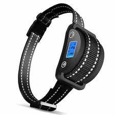 Rechargeable Dog Training Collar LCD Screen Automatic Anti Bark No Barking Shock
