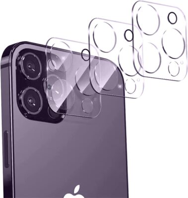 Protection Verre Trempé Pour Caméra IPhone 14 13 12 11 - Film Transparent Objectif