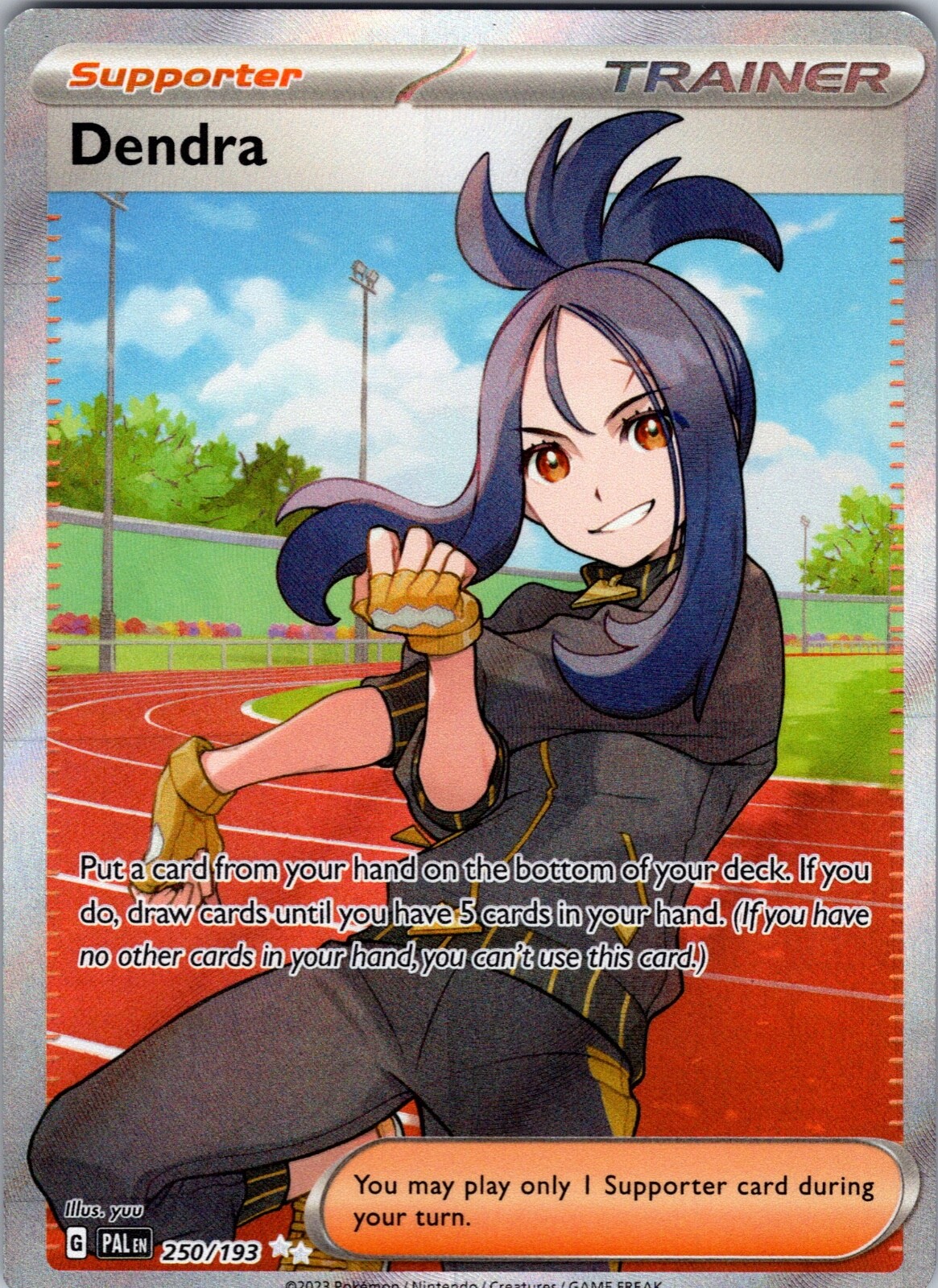 Dendra 250/193 Paldea Evolved Pokemon Card TCG NM