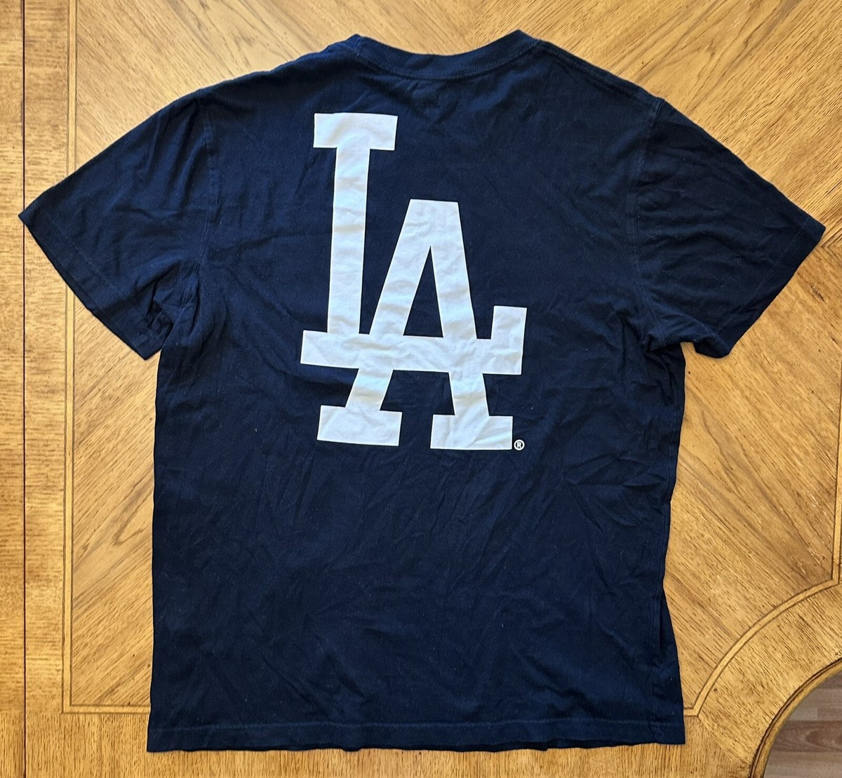 New Era Los Angeles Dodgers T-Shirt Size Large Black 7 World