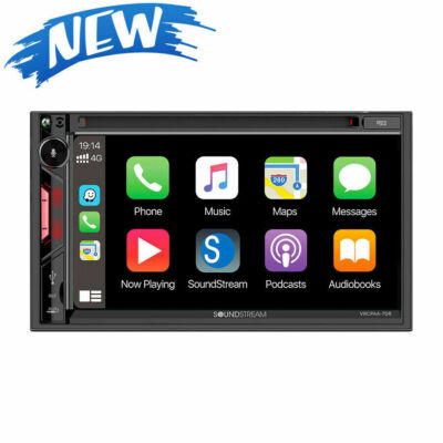 SOUNDSTREAM CAR STEREO 6.8 DIGITAL MEDIA USB APPLE CARPLAY AND ANDROID VRCPAA  