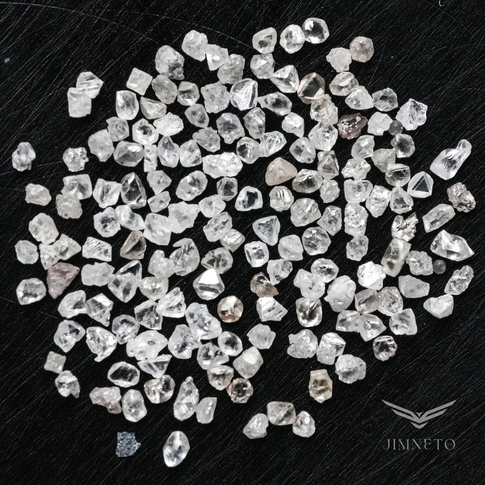 200 Piece 100% Natural Raw Uncut Loose Diamonds - Image 3 of 4