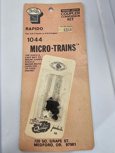 Kit de conversión de acoplador N Kadee Magne-Matic 1044 para Pacific Hudson 4-6-2/4-6-4  | Zustand: New