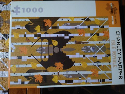 Puzzle Charley Harper 'Isle Royale' – 1000 Teile, Fertiges Bild 50,8 X 73,7 Cm, Für Erwachsene & Puzzle-Fans