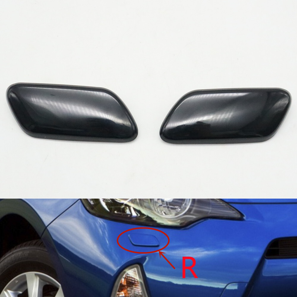 LH Or RH Headlamp Light Washer Spray Nozzle Cover Cap For Toyota