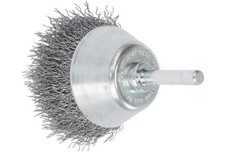 LESSMANN Fl&auml;chenb&uuml;rsten, Schaft &Oslash; 6mm, Stahldraht-St&auml;rke 0,30mm - 2 Varianten
