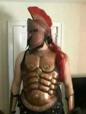 Greek Spartan Medieval Costume King Leonidas Armor, Muscle Cuirass Roman Costume
