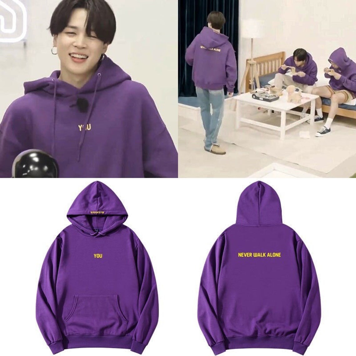 You Hoodie Foto Jimin Pake Hoodie Foto Jungkook Pake Hoodie