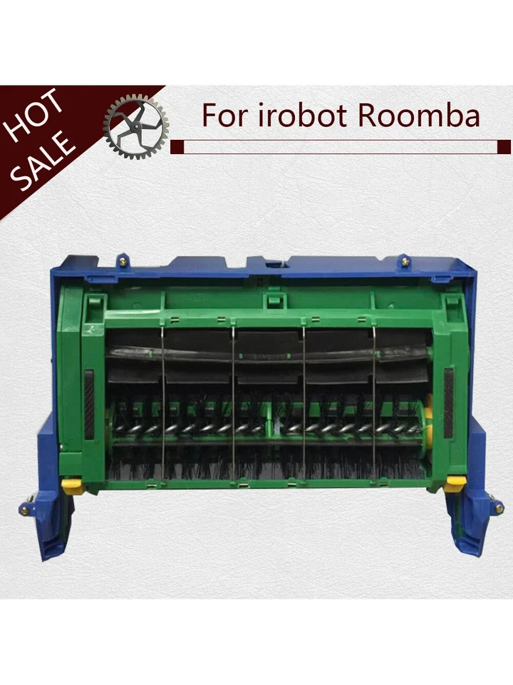 Main Brush Frame Cleaning Head Assembly Module For Irobot Roomba 500 790 Parts - Image 3 of 4