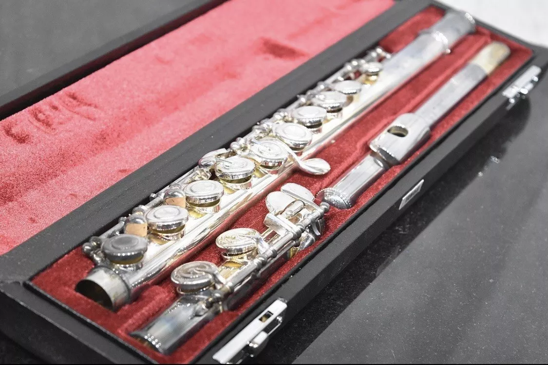 YAMAHA YFL-451 Flute Silver Professional model Musical instrument