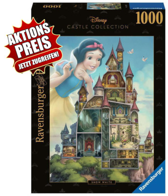 Ravensburger Puzzle 173297 Castle Collection - Snow White - 1000 Teile 17+Jahre