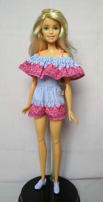 Mattel Barbie Pink Passport Puppe blond mit Zubehör FNY34 neu ovp